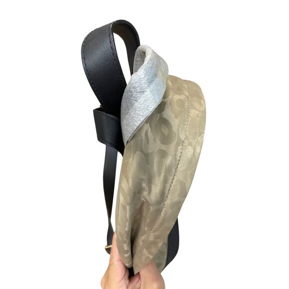 Michael Kors Morgan Truffle Brown Canvas & Leather MD Backpack SKU 9231 - Picture 8 of 16